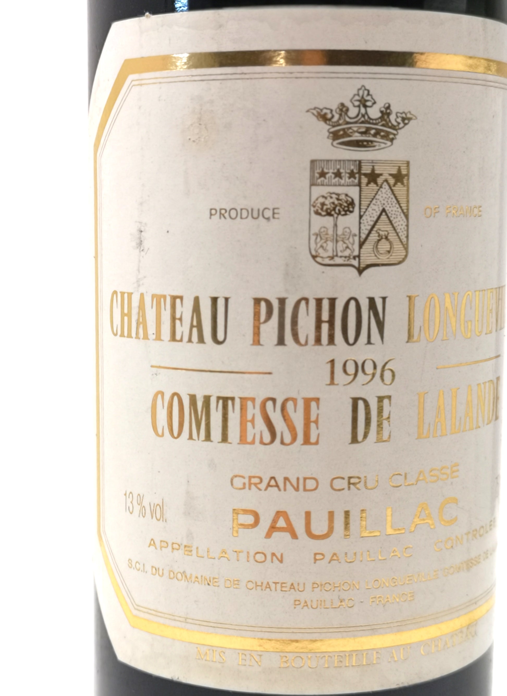 Prix Pichon Comtesse 1996 ?