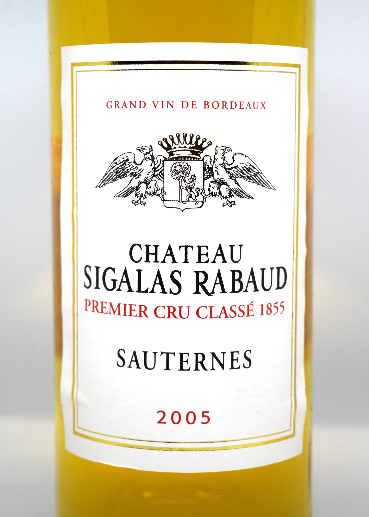Acheter bouteille de Sauternes de 2005 - Sigalas Rabaud