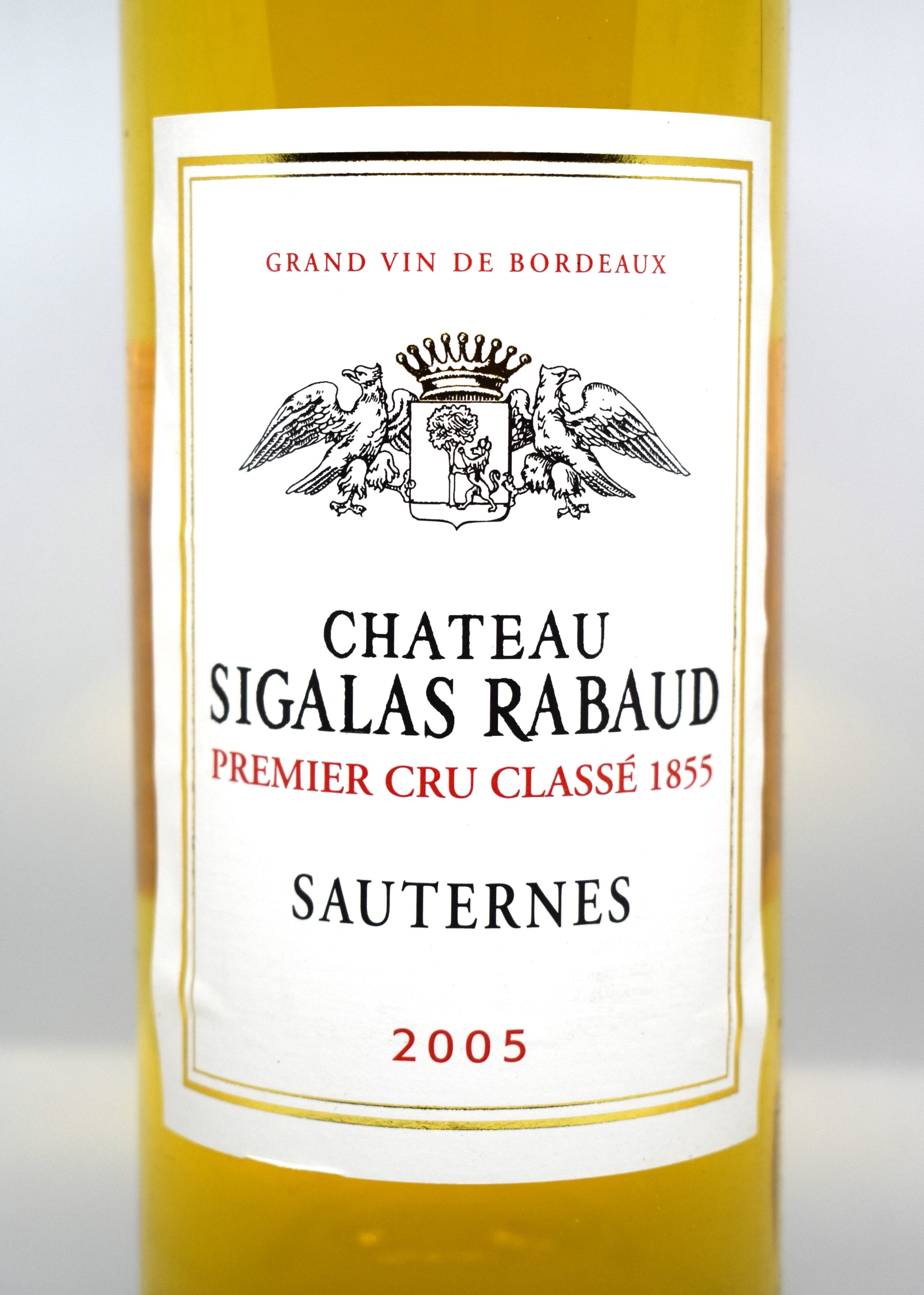 Acheter bouteille de Sauternes de 2005 - Sigalas Rabaud