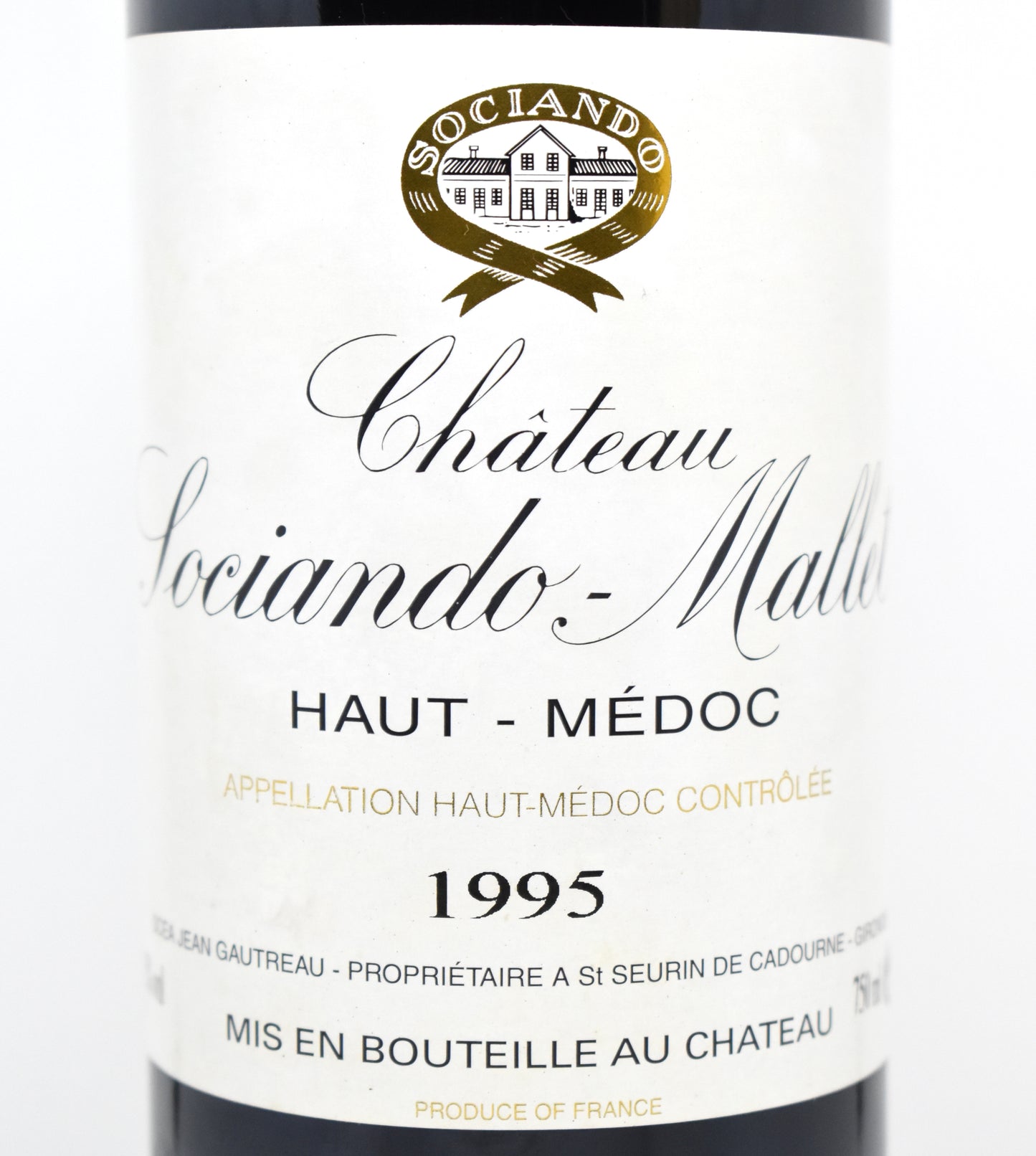 Acheter Château Sociando-Mallet 1995 Haut-Médoc