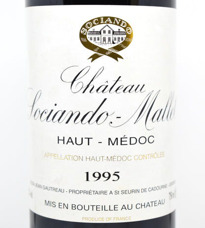 Acheter Château Sociando-Mallet 1995 Haut-Médoc