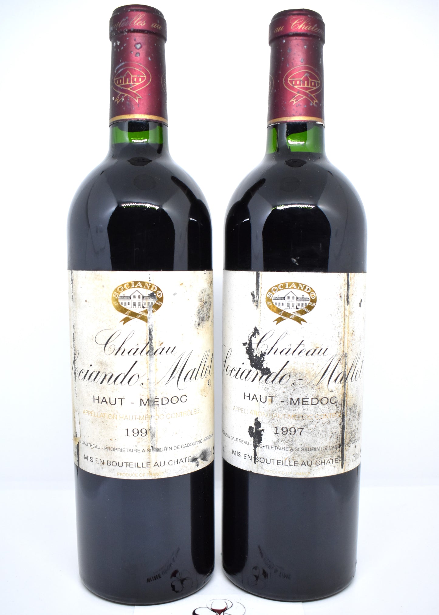 Vin ancien 1997 Haut-Médoc Château Sociando-Mallet