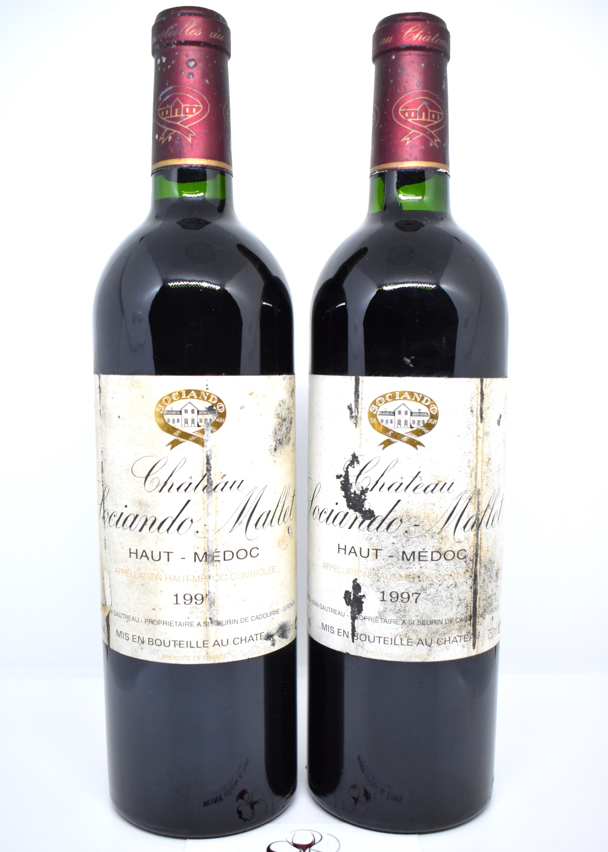 Vin ancien 1997 Haut-Médoc Château Sociando-Mallet