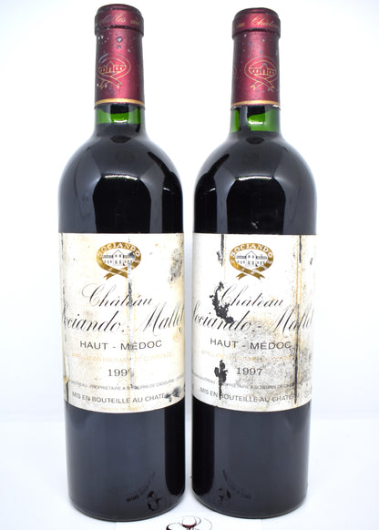 Vin ancien 1997 Haut-Médoc Château Sociando-Mallet