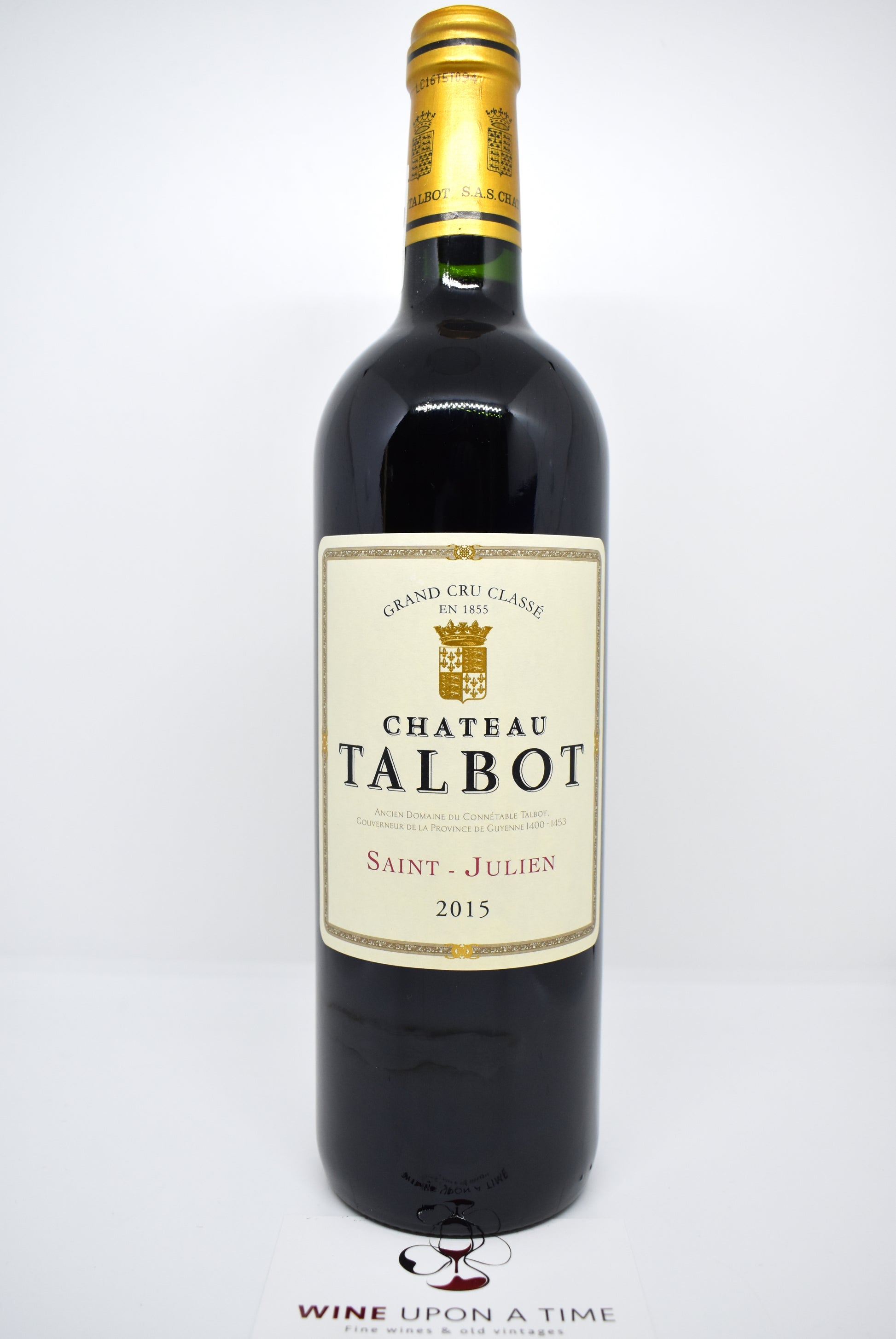 Vin Grand Cru Classé Bordeaux millésimé 2015