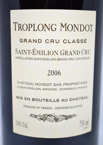 Château Troplong-Mondot 2006 - Saint-Emilion