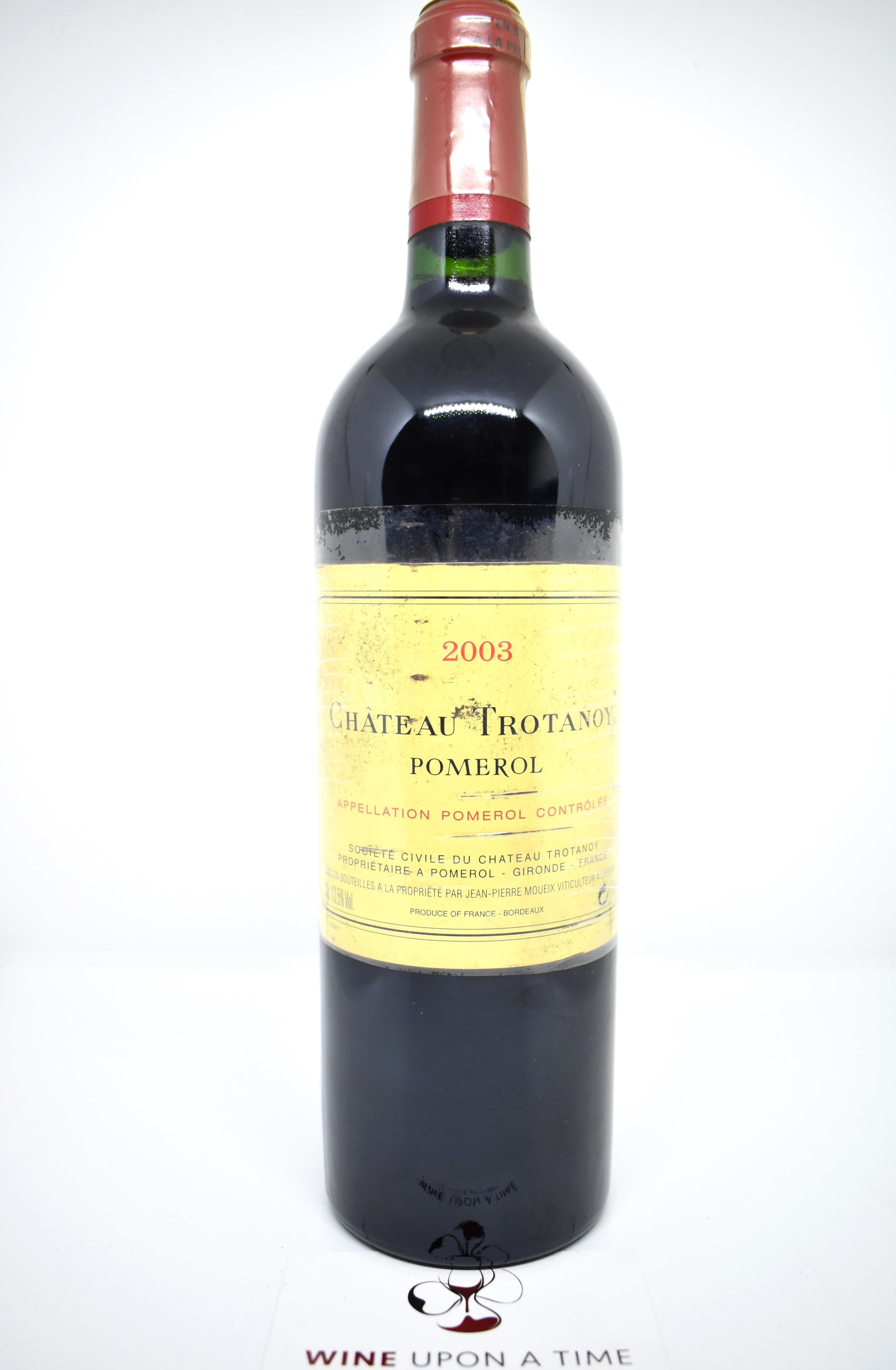 Château Trotanoy 2003, Pomerol, expédition Europe sécurisée, paiement sécurisé, service réactif