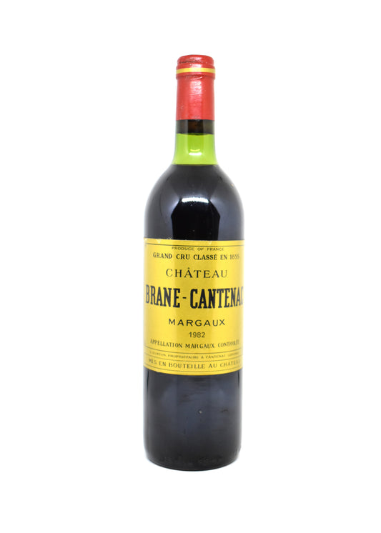 Acheter en ligne bouteille Château Brane-Cantenac millésime 1982 Margaux Grand Cru
