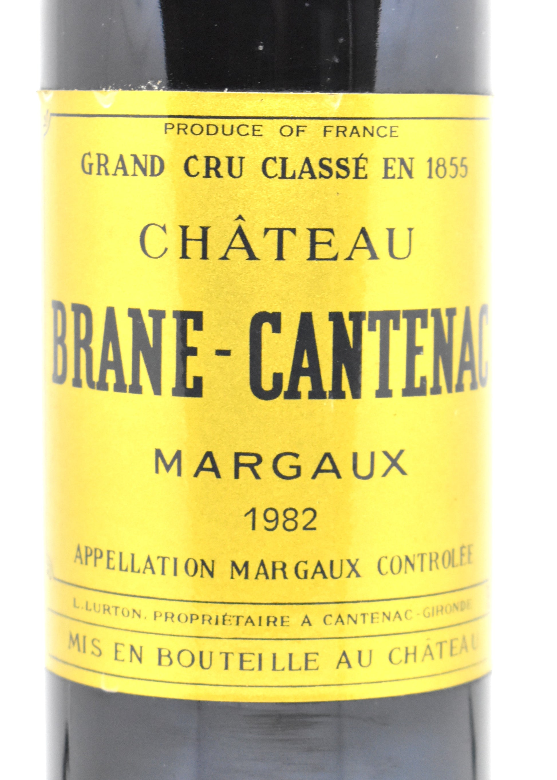 Quel vin mythique de 1982 offrir pour un cadeau de prestige ? Commander Brane-Cantenac
