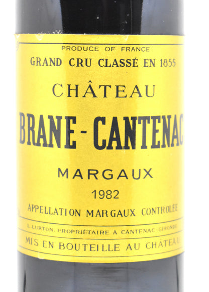 Quel vin mythique de 1982 offrir pour un cadeau de prestige ? Commander Brane-Cantenac