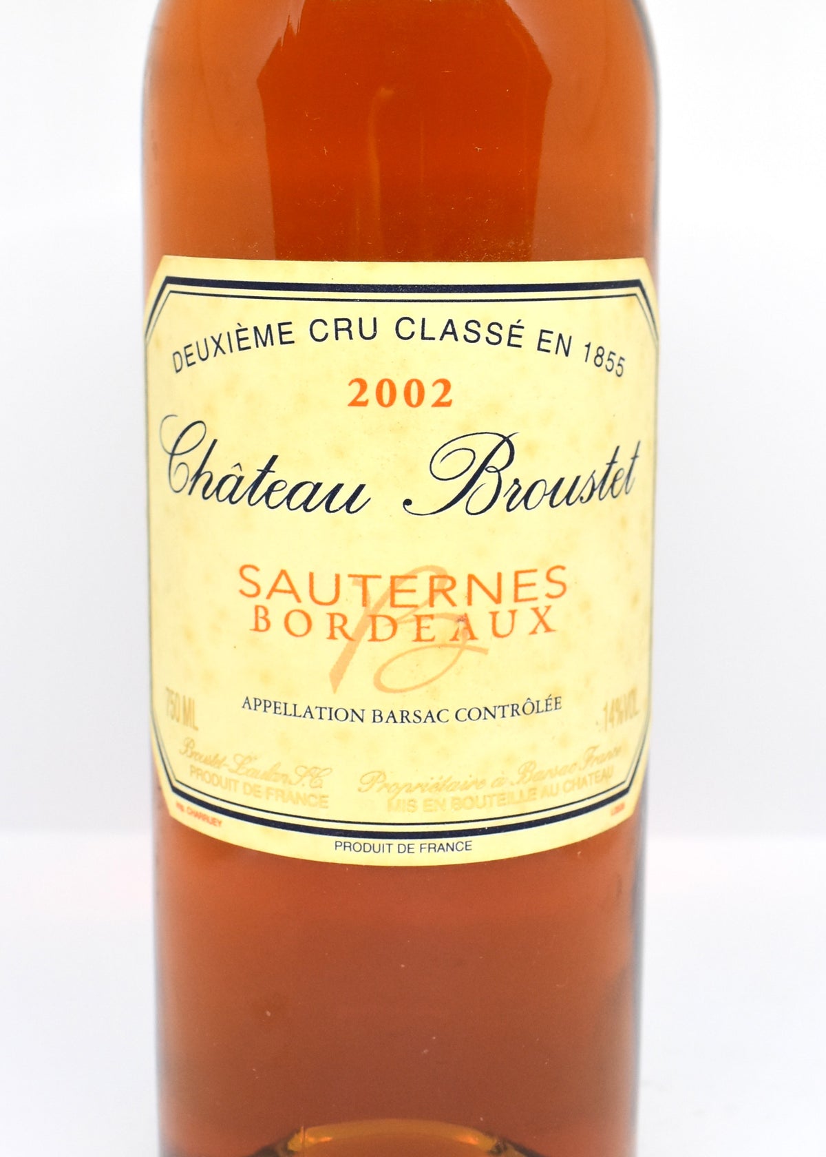 Is Chateau Broustet 2002 Sauternes a good sweet wine to collect and drink now?