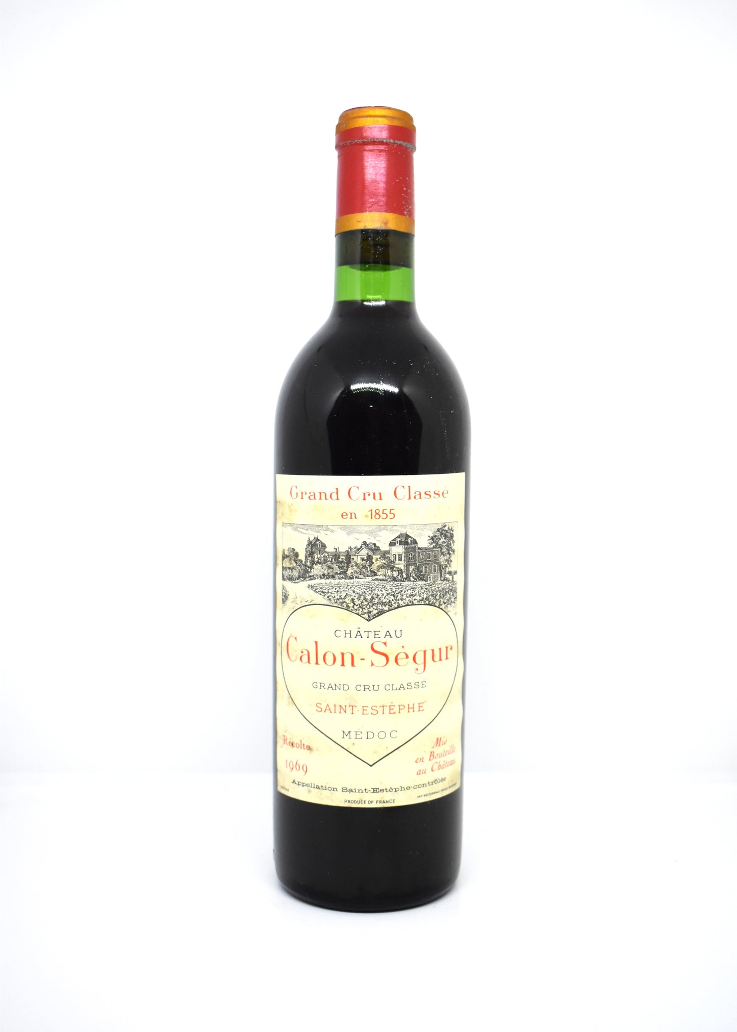 Buy anniversary gift wine born in 1969 Chateau Calon-Segur Switzerland shipping