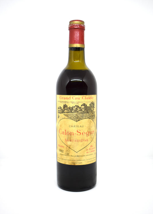 Acheter Calon Ségur 1982 en ligne - Vin rare de collection au meilleur prix