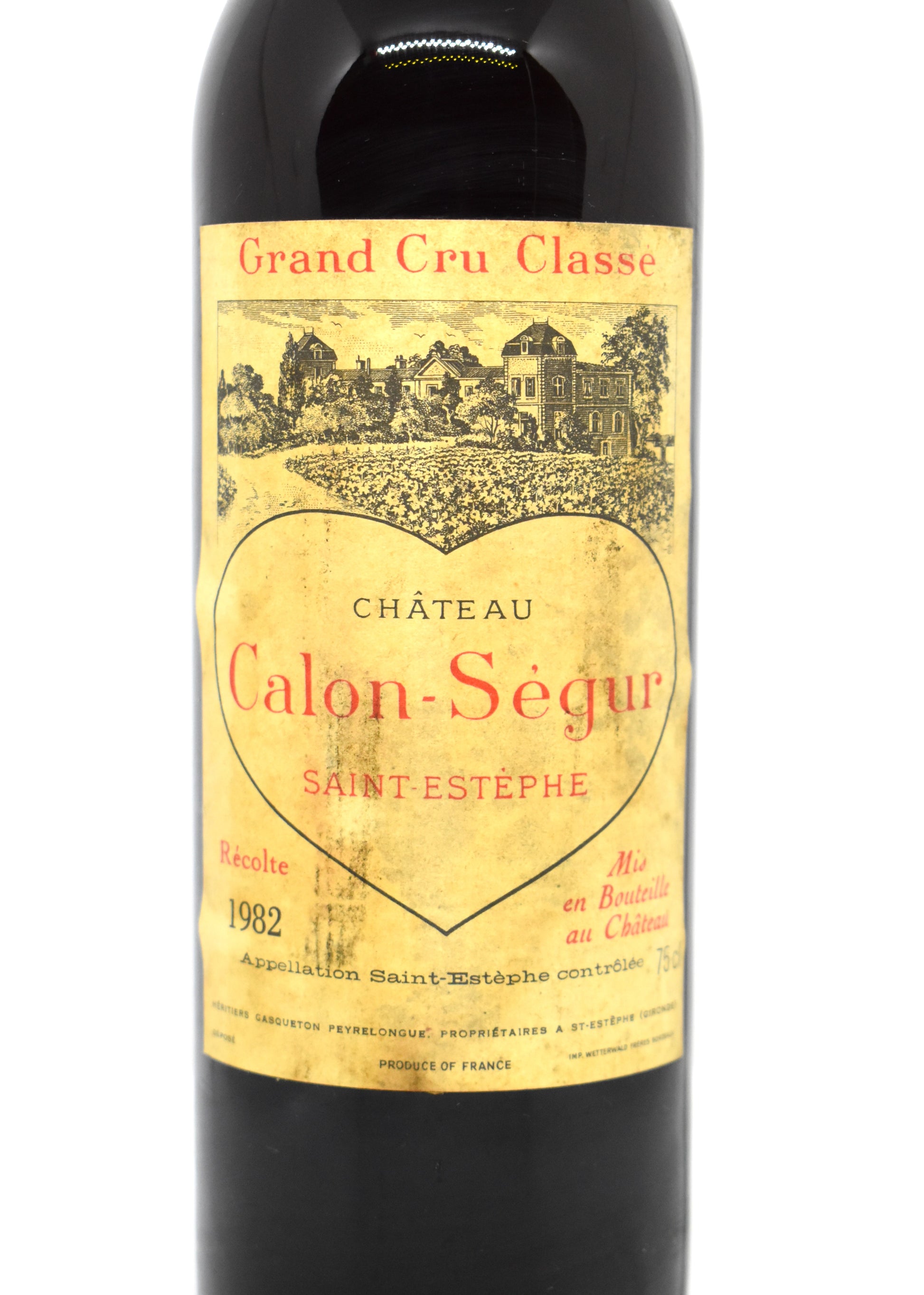 Buy Calon Ségur 1982 premium wine online Switzerland - Geneva Zurich Basel delivery