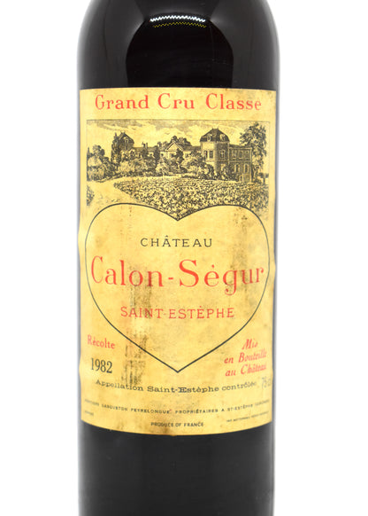 Buy Calon Ségur 1982 premium wine online Switzerland - Geneva Zurich Basel delivery