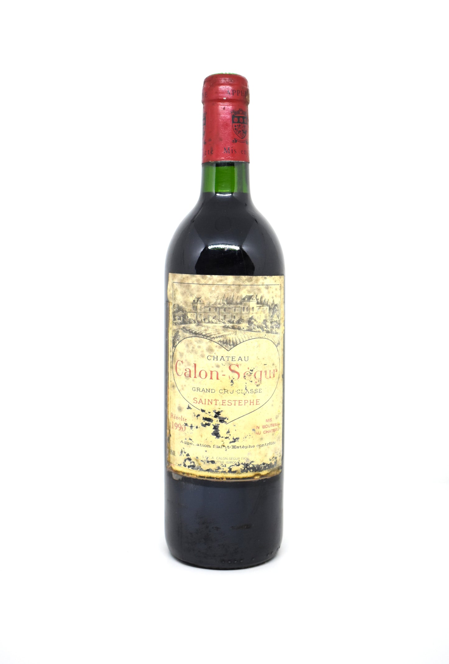 Acheter en ligne bouteille Château Calon-Ségur millésime 1990 Saint-Estèphe Grand Cru
