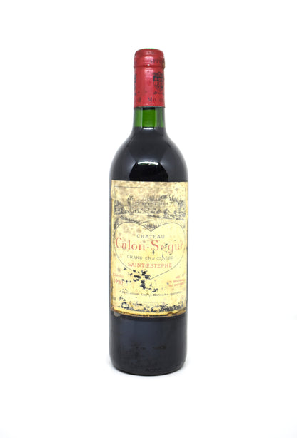 Acheter en ligne bouteille Château Calon-Ségur millésime 1990 Saint-Estèphe Grand Cru