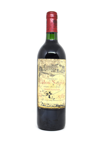 Offrir le vin des amoureux 1990 en Valais ou en Suisse Calon Ségur livraison rapide