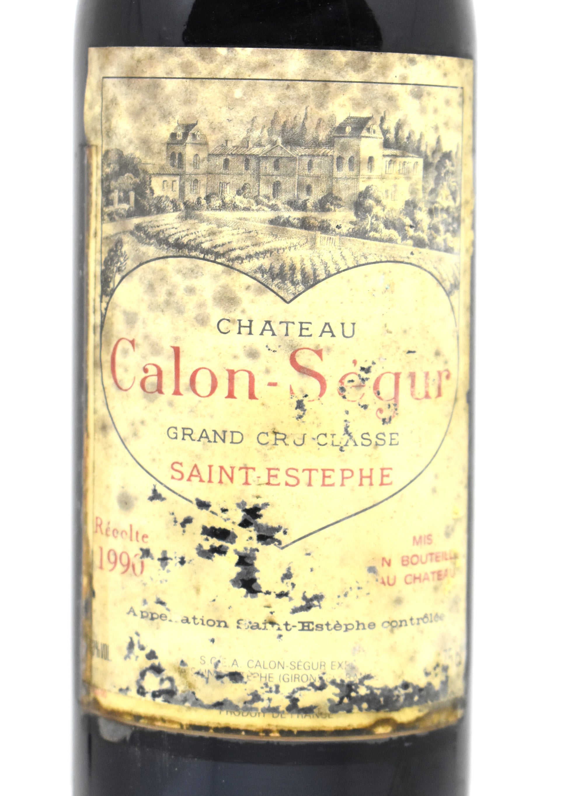 Quel vin offrir pour un anniversaire de mariage ou cadeau romantique ? Commander Calon-Ségur 1990