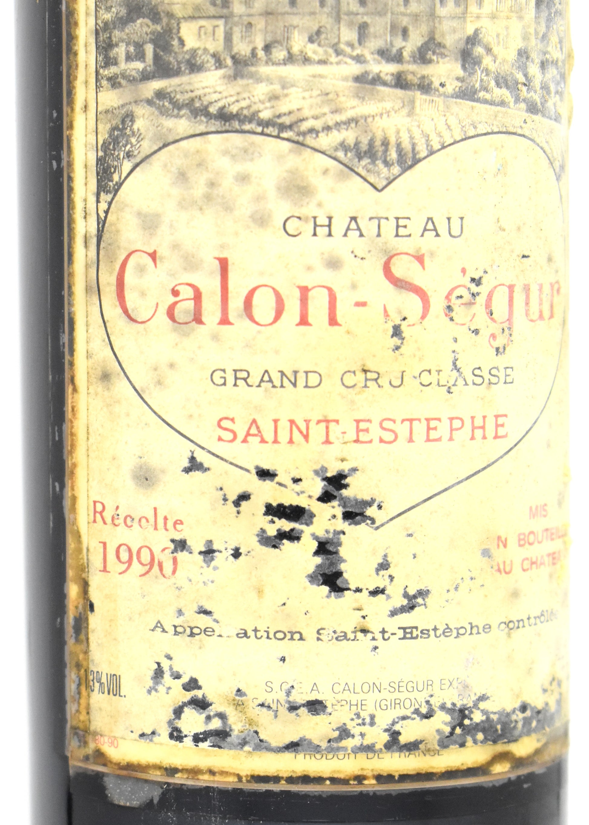 Where to buy Chateau Calon-Segur 1990 mature bordeaux wine online store Switzerland