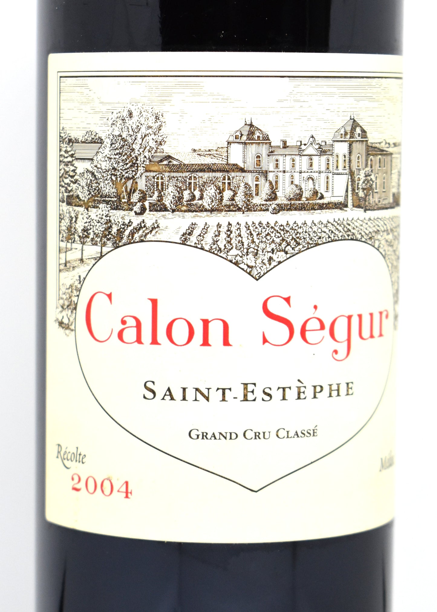 Quel vin de 2004 offrir pour un cadeau romantique ou d anniversaire ? Commander Calon-Ségur