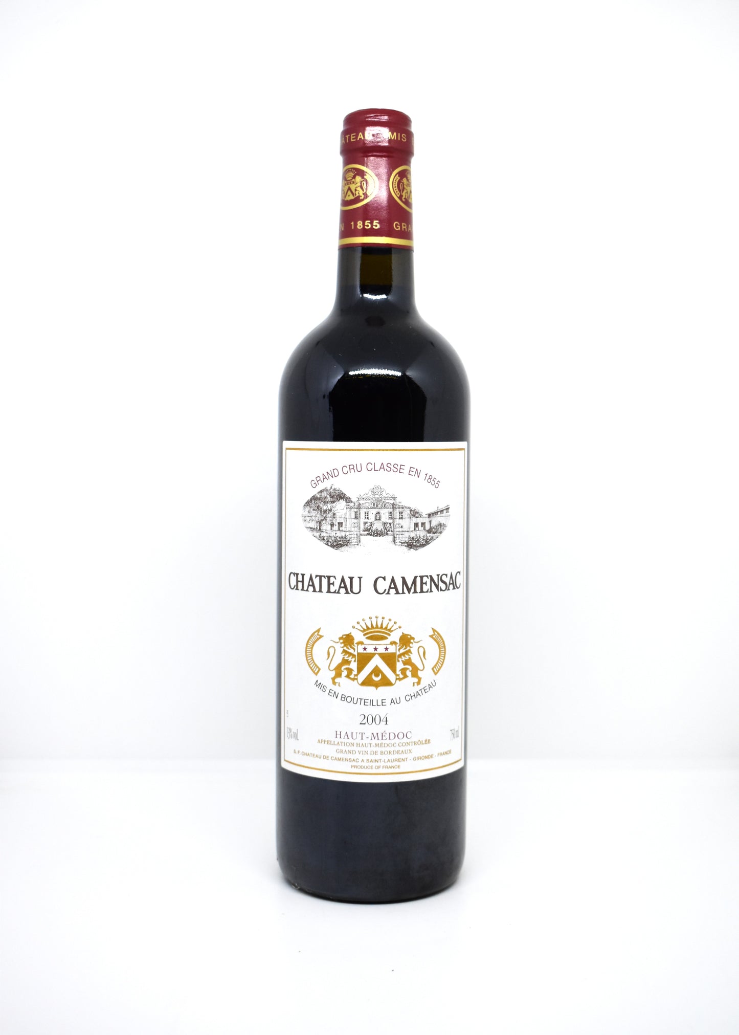 Buy Château Camensac 2004 premium wine online Switzerland - Geneva Zurich Basel delivery