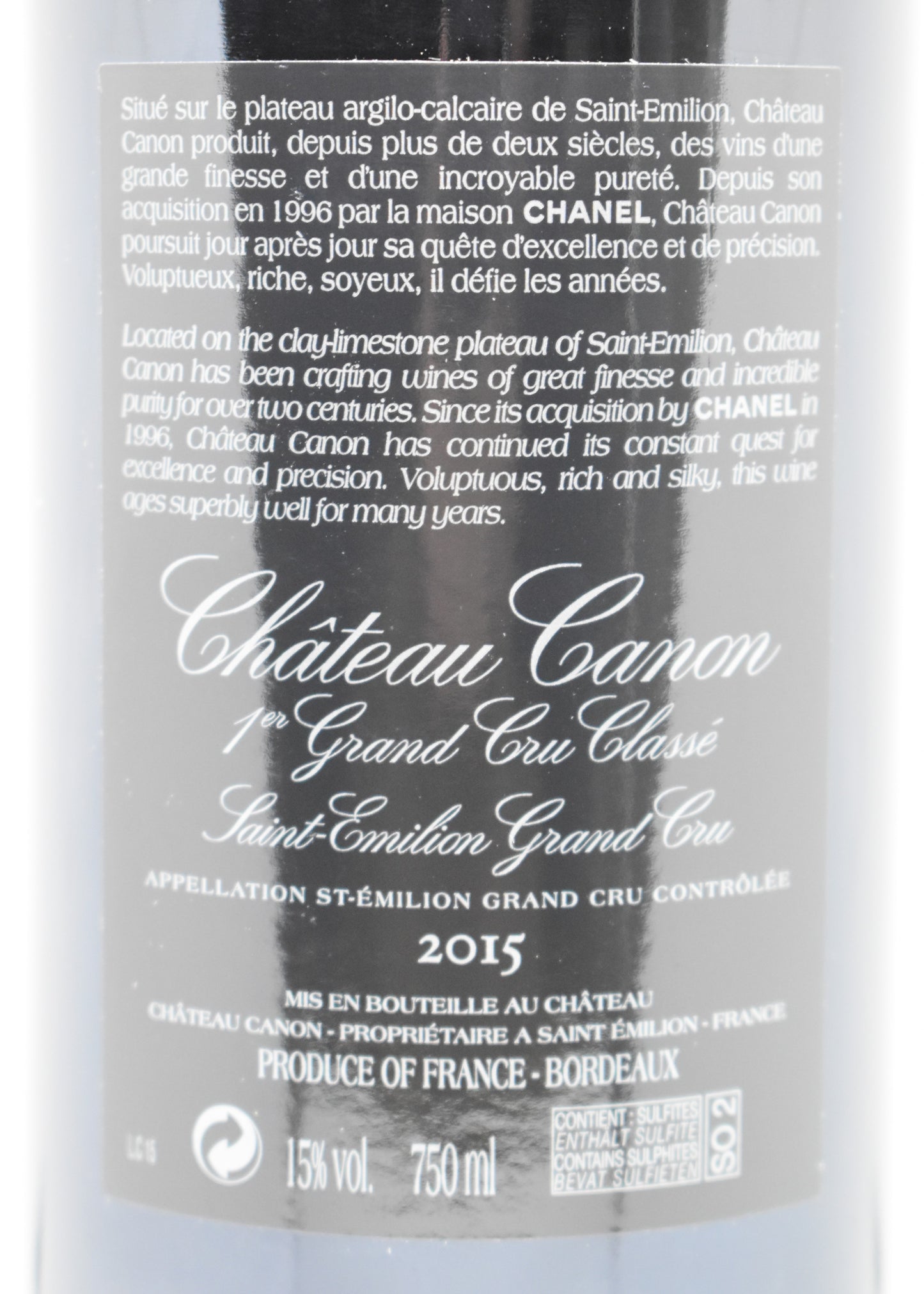 Buy Château Canon 2015 online Switzerland