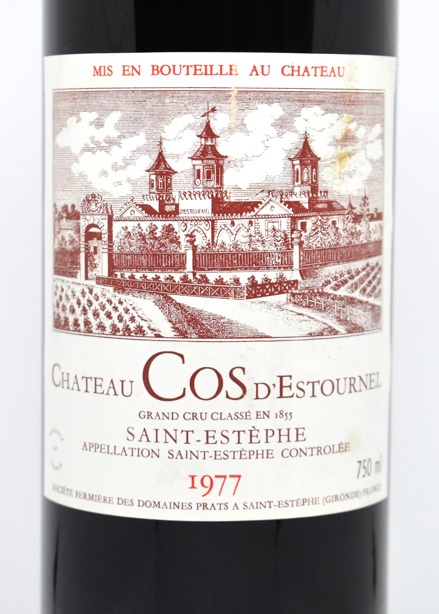 Acheter Saint-Estèphe 1977 Grand Cru Classé en ligne