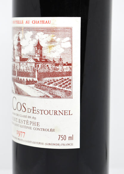 Offrir un vin rare de Saint-Estèphe 1977