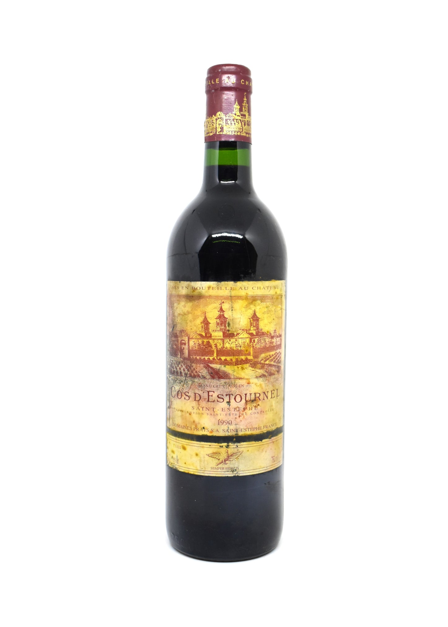 Déguster un grand cru d exception mûr 1990 acheter Château Cos d'Estournel