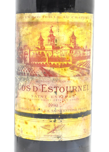 Quel vin mythique de 1990 offrir pour un anniversaire de prestige ? Commander Cos d'Estournel