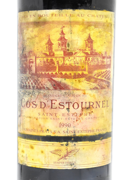 Chateau Cos d Estournel 1990 bottle for sale best price online wine shop