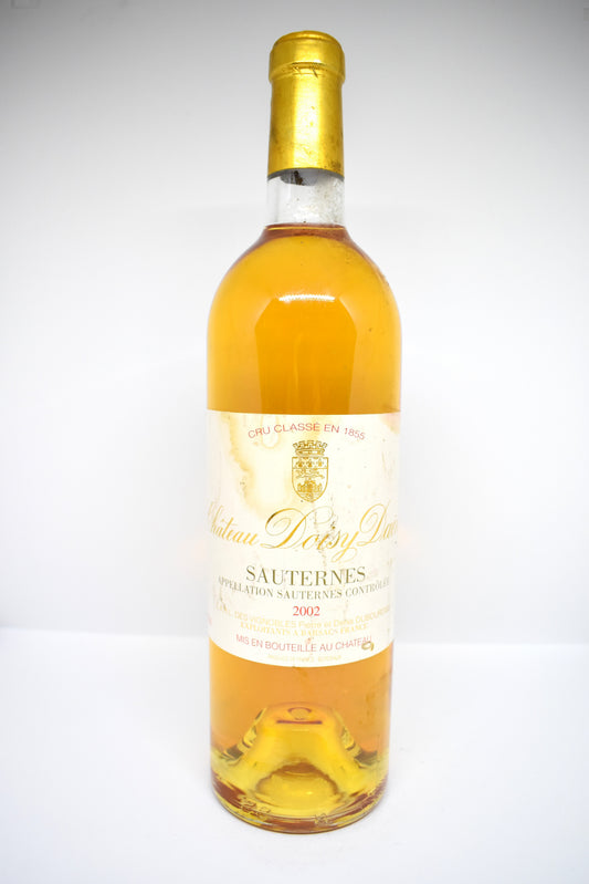 Quel vin liquoreux d'exception offrir pour célébrer le millésime 2002 ? Château Doisy-Daëne Barsac