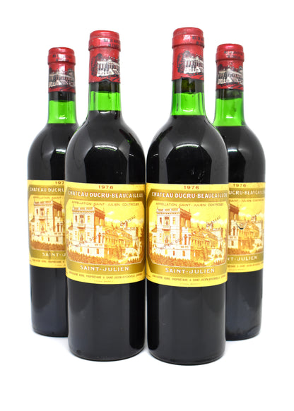 Authentic Chateau Ducru-Beaucaillou 1976 - Premium mature red wine for collectors