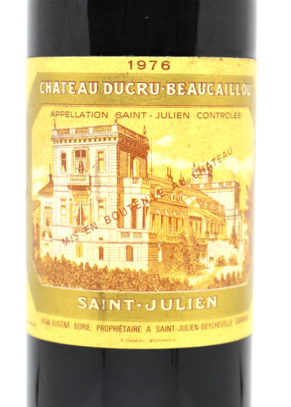 Château Ducru-Beaucaillou 1976 - Flacon ancien pour un anniversaire de collection 50 ans