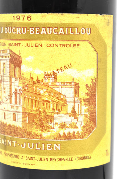 Chateau Ducru-Beaucaillou 1976 bottle - Saint-Julien Bordeaux Grand Cru Classe