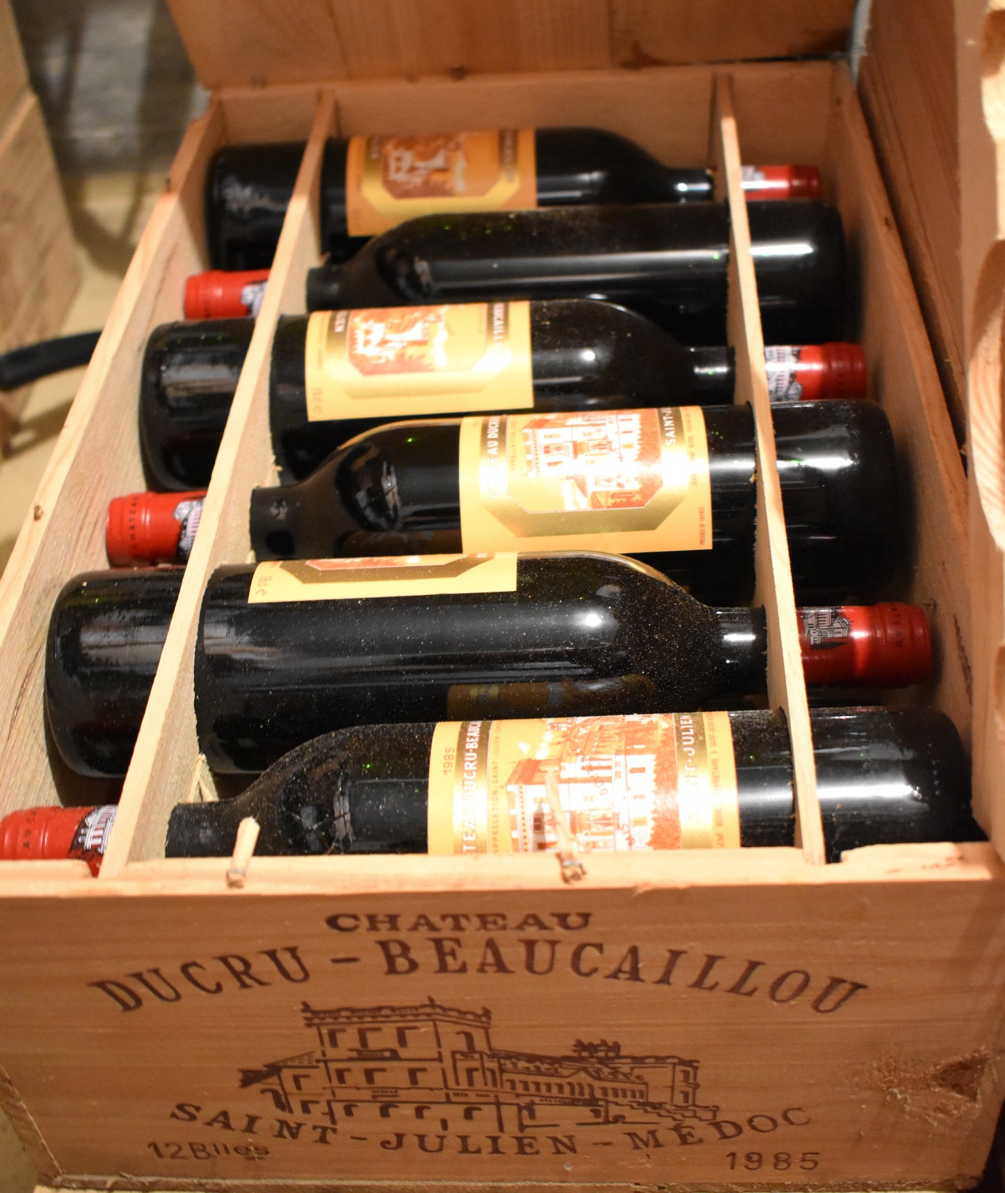 Vin rare Bordeaux 1985 Ducru-Beaucaillou à vendre
