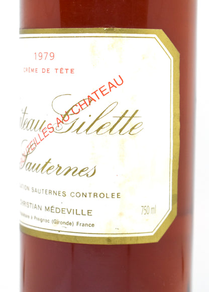 Achat vin liquoreux ancien Bordeaux 1979