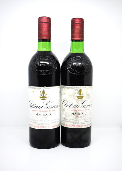 Château Giscours 1976 - Flacon d'exception stocké sous température contrôlée