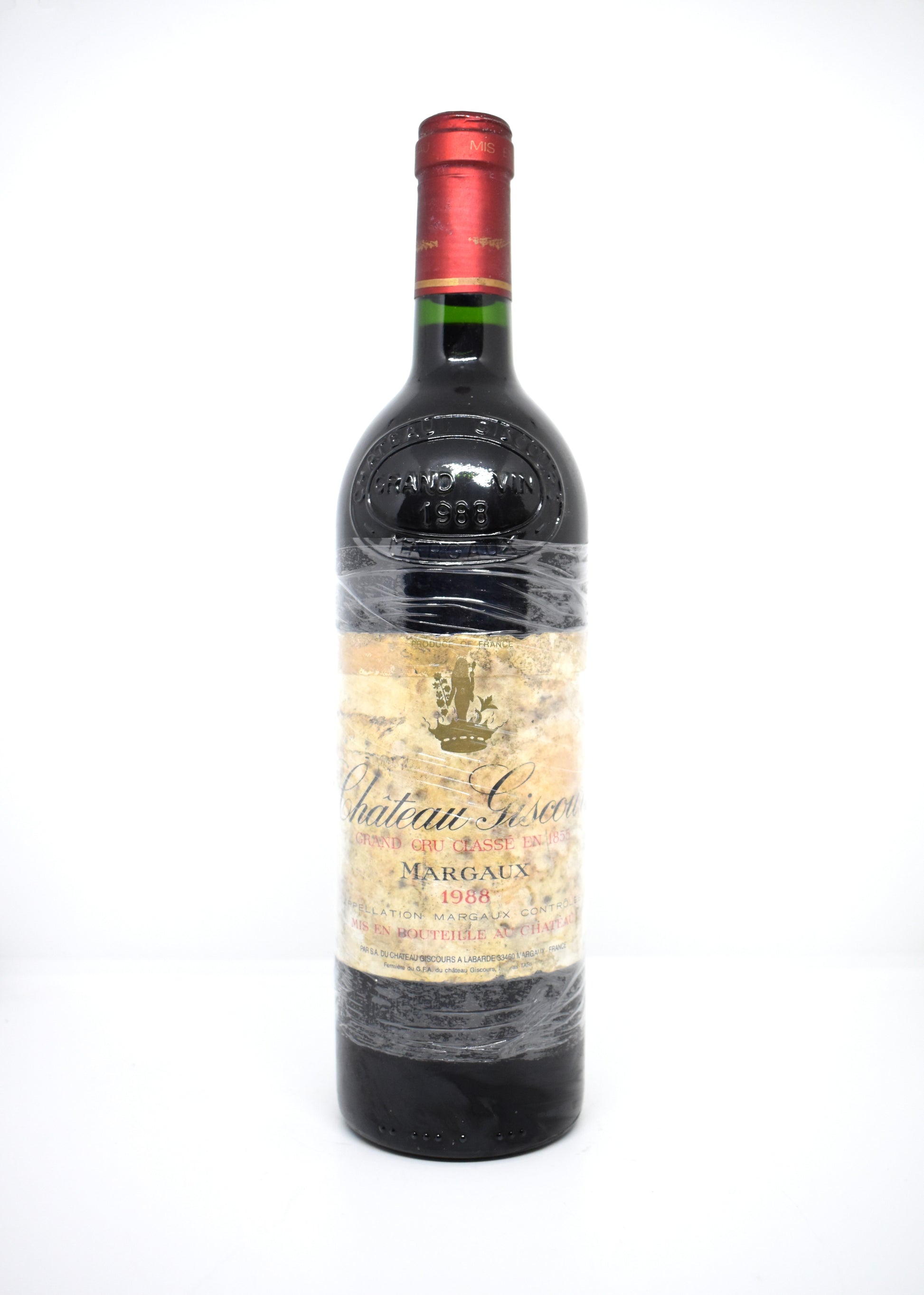 Château Giscours 1988 - Flacon d'exception stocké sous température contrôlée