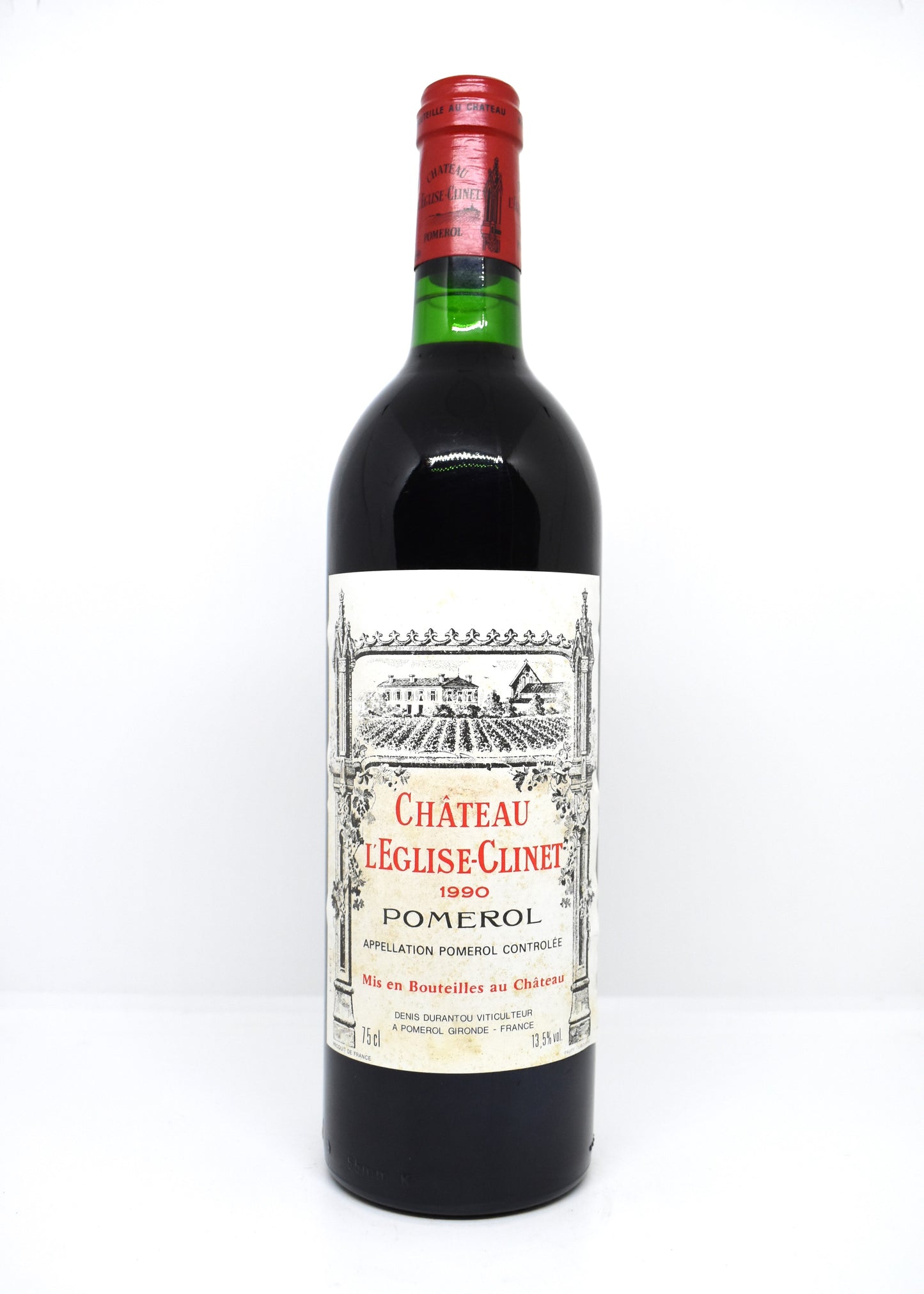 Bouteille Château L'Église-Clinet Pomerol 1990