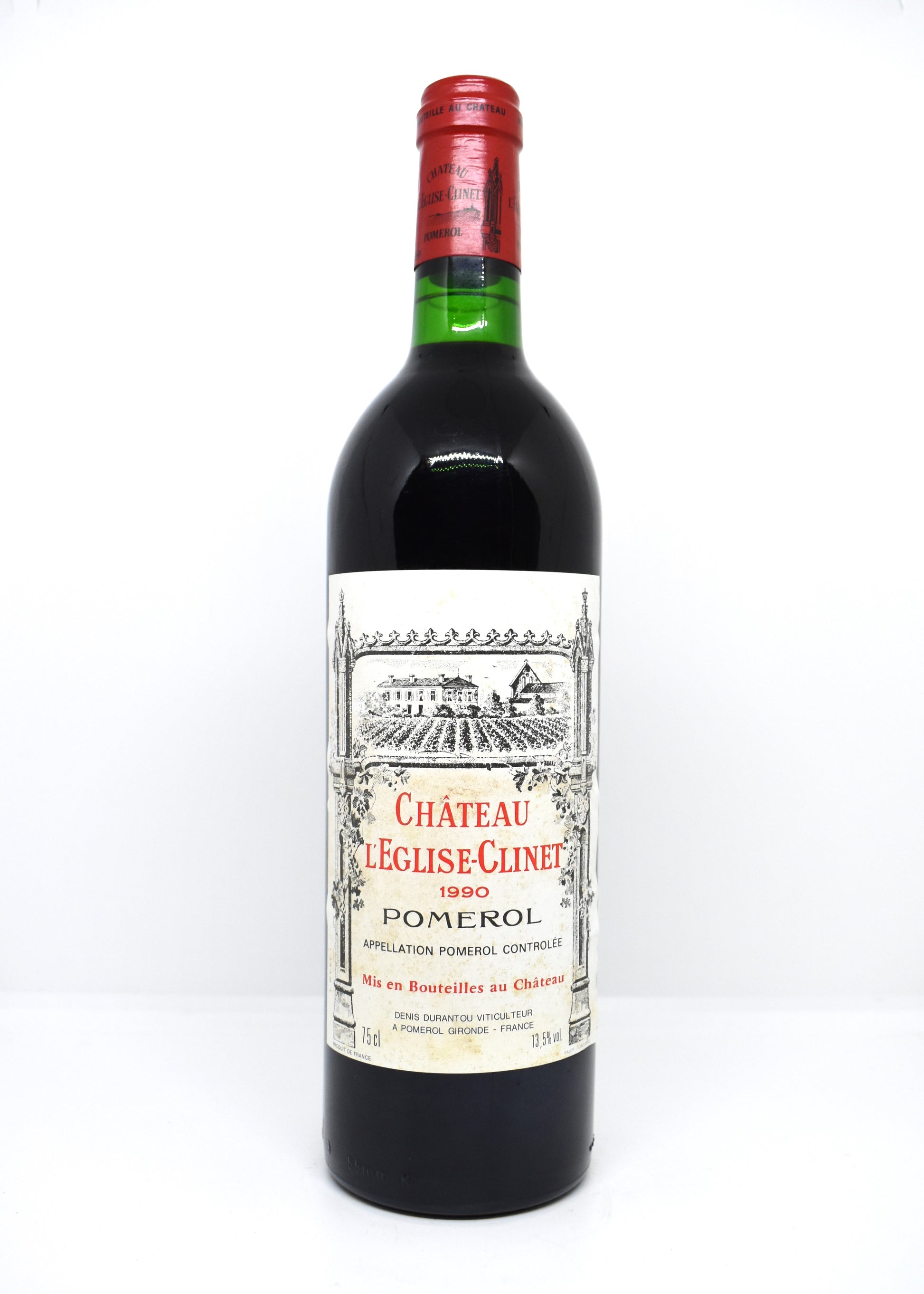 Bouteille Château L'Église-Clinet Pomerol 1990