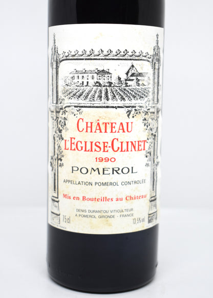 Étiquette Château L'Église-Clinet 1990 Bordeaux Grand Vin