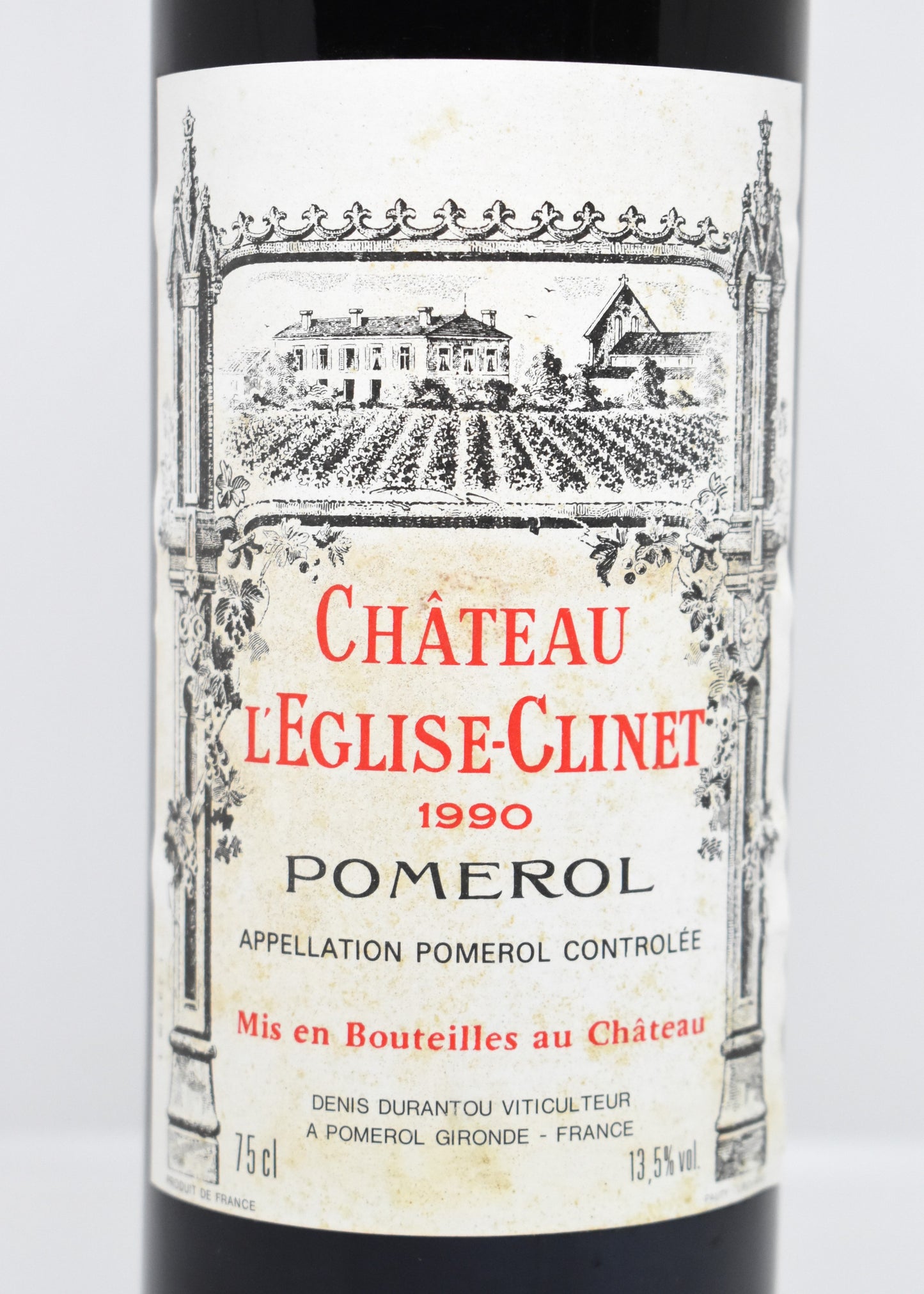Order Pomerol 1990 ? Eglise-Clinet