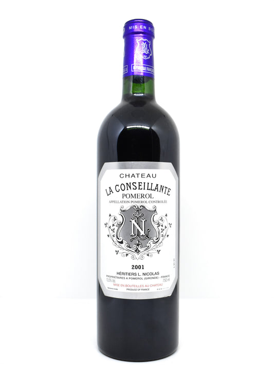 La Conseillante 2001 prix ?