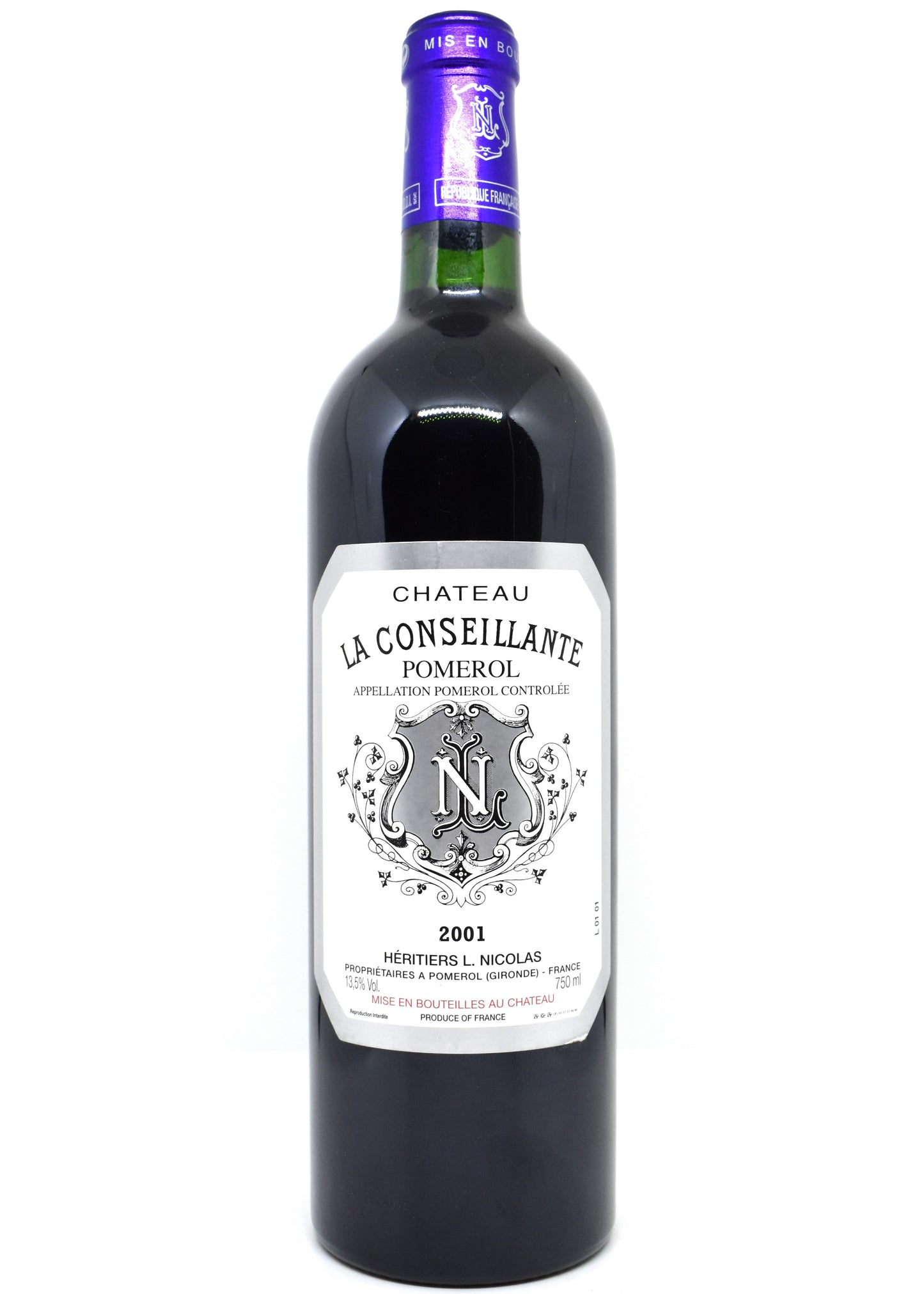 Order a bottle of Pomerol 2001