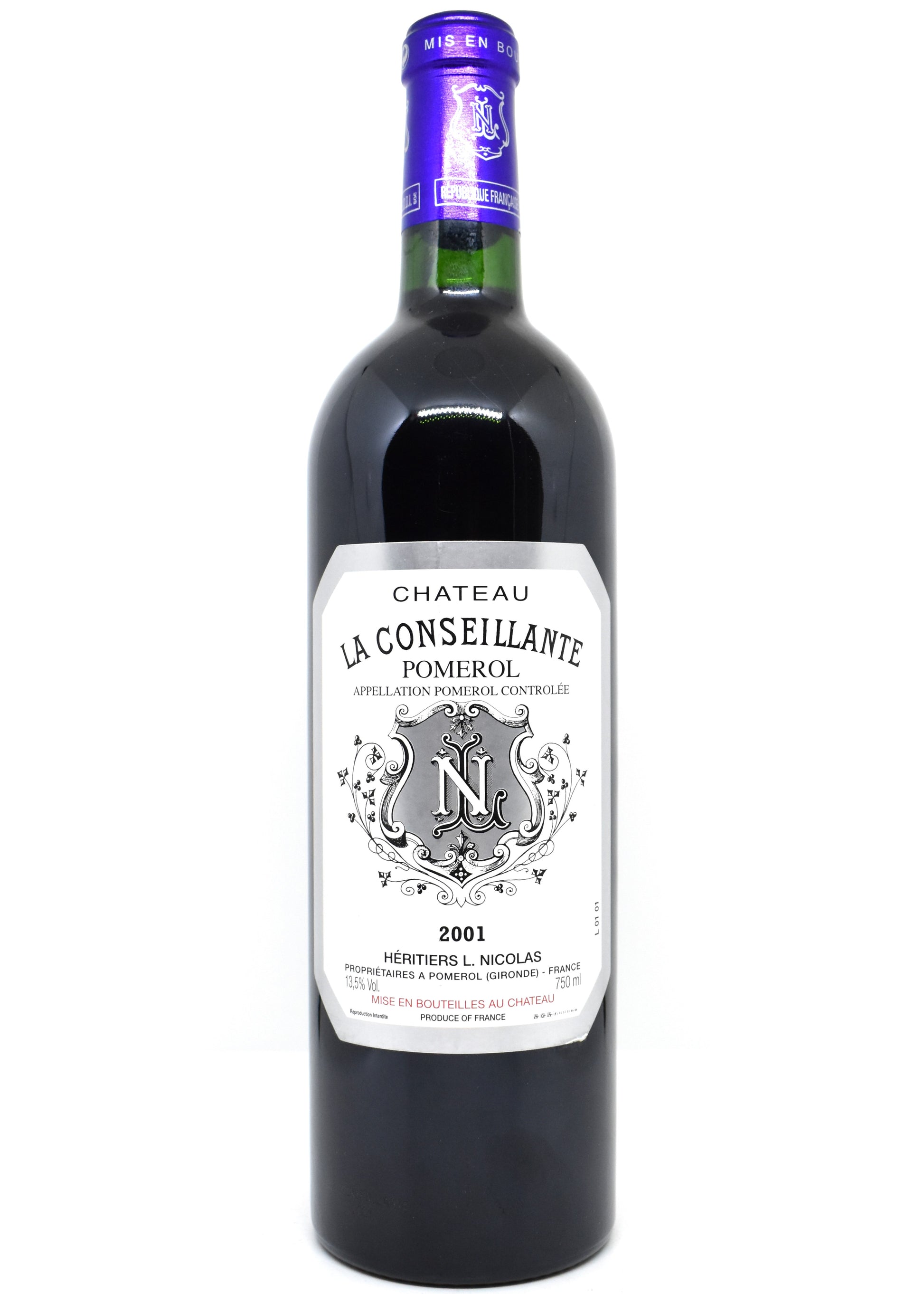 Order a bottle of Pomerol 2001