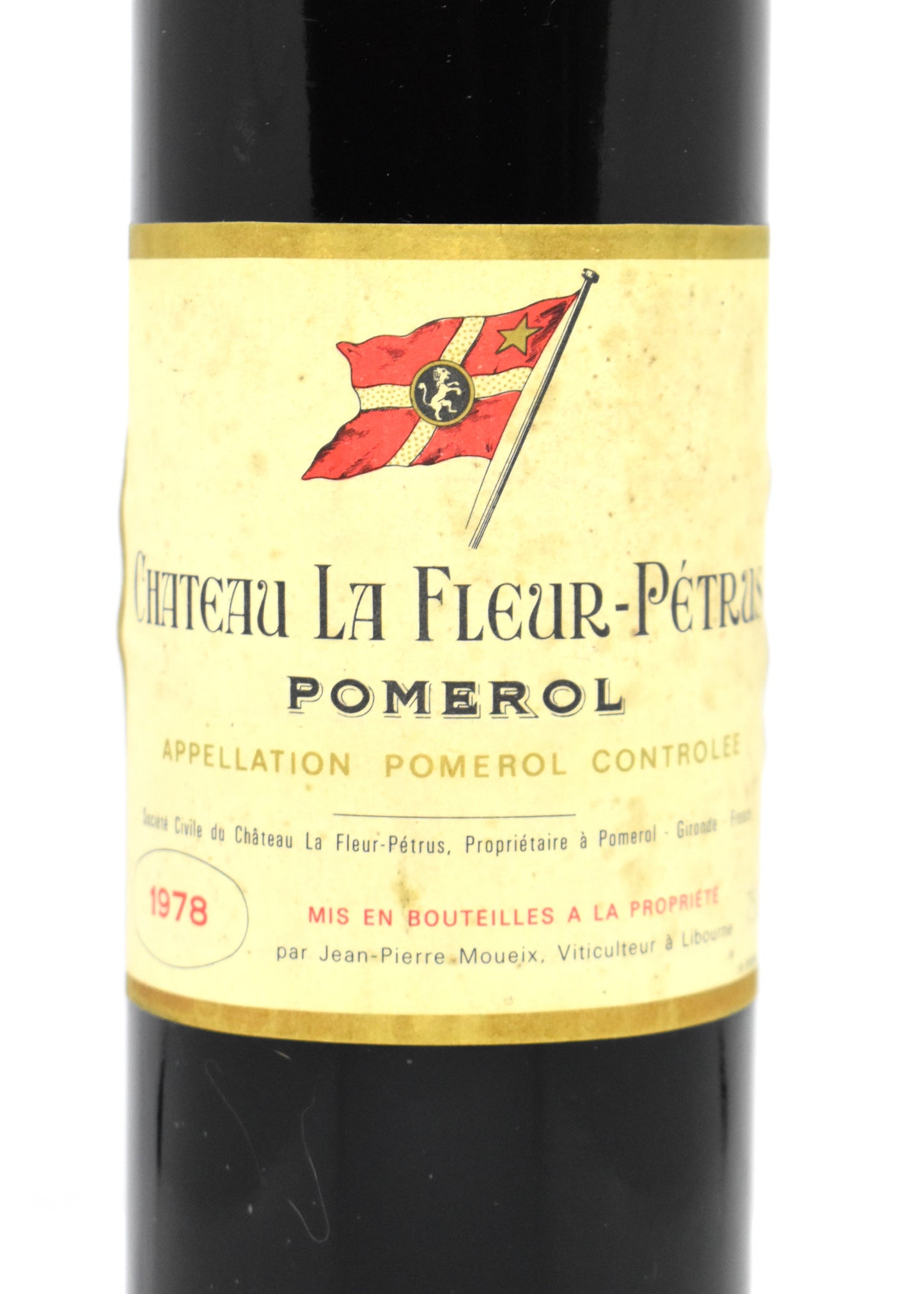 Château La Fleur-Pétrus 1978 Jean-Pierre Moueix - Flacon de collection pour anniversaire