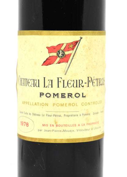 Château La Fleur-Pétrus 1978 Jean-Pierre Moueix - Flacon de collection pour anniversaire