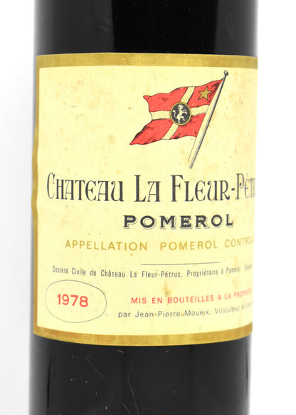 Authentic Chateau La Fleur-Petrus 1978 Etablissements JP Moueix - Fine wine for collectors